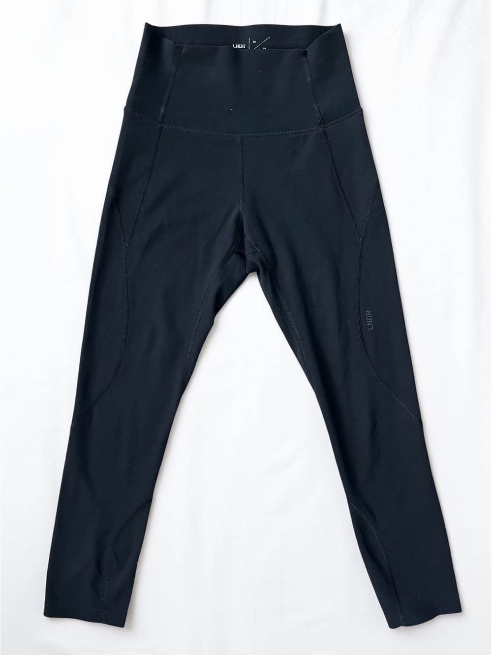 LNDR Limitless 7/8 Leggings Women’s XS Black High Rise Athletic Zip Pocket